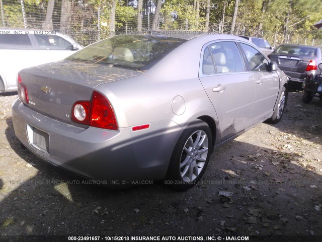 1G1ZJ57B88F246367 - 2008 CHEVROLET MALIBU 2LT BROWN photo 4