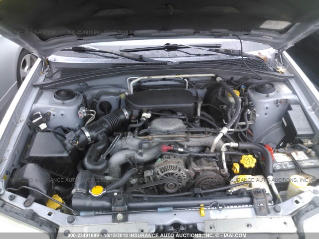 JF1SG67656H719438 - 2006 SUBARU FORESTER 2.5X LL BEAN BEIGE photo 10