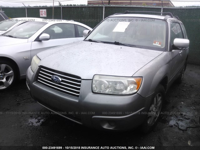 JF1SG67656H719438 - 2006 SUBARU FORESTER 2.5X LL BEAN BEIGE photo 2