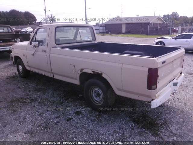 1FTDF15Y1GKB89468 - 1986 FORD F150 GOLD photo 3