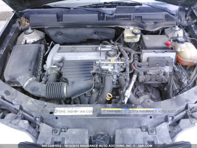 1G8AJ52F03Z189033 - 2003 SATURN ION LEVEL 2 黑色 照片 10