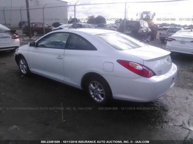 4T1CE38P25U531472 - 2005 TOYOTA CAMRY SOLARA SE/SLE Ağ foto 3