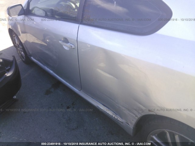 JTKDE167380264699 - 2008 TOYOTA SCION TC 银色 照片 6