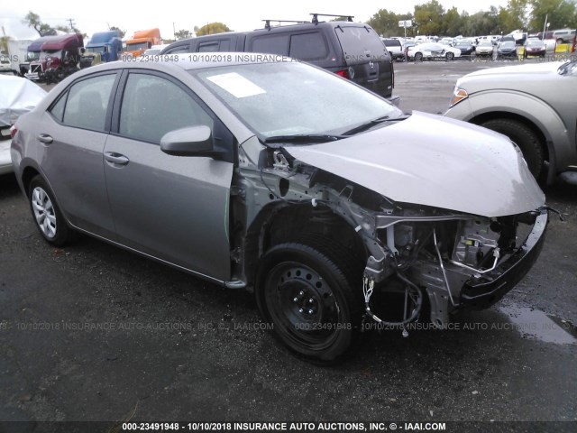 2T1BURHE6FC425738 - 2015 TOYOTA COROLLA L/LE/LE PLS/PRM/S/S PLS GRAY photo 1