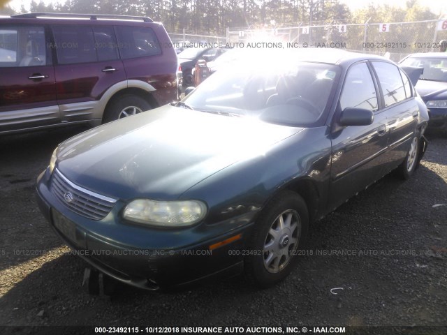 1G1NE52M1WY171668 - 1998 CHEVROLET MALIBU LS მწვანე ფოტო 2