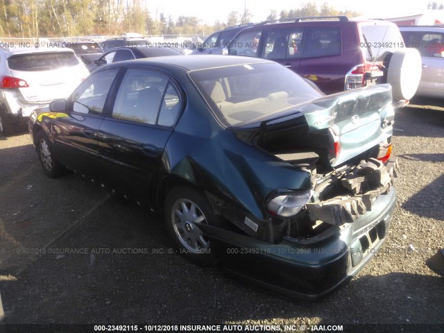 1G1NE52M1WY171668 - 1998 CHEVROLET MALIBU LS მწვანე ფოტო 3