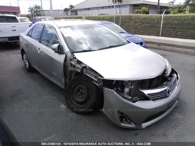 4T1BF1FK5DU711662 - 2013 TOYOTA CAMRY L/SE/LE/XLE ოქროსფერი ფოტო 1