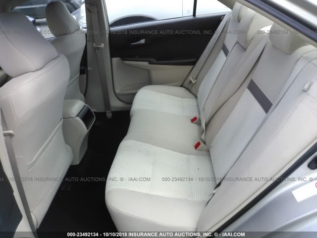 4T1BF1FK5DU711662 - 2013 TOYOTA CAMRY L/SE/LE/XLE ოქროსფერი ფოტო 8