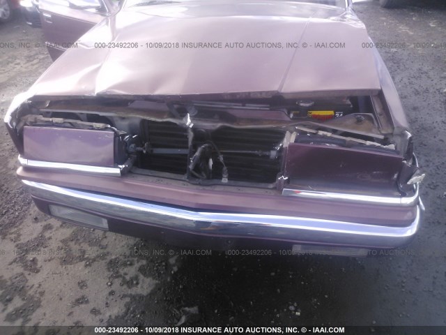 1C3XC66R0LD889804 - 1990 CHRYSLER NEW YORKER C-BODY LANDAU MAROON photo 6