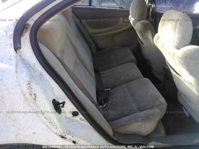 1G3NL52F63C287908 - 2003 OLDSMOBILE ALERO GL WHITE photo 8