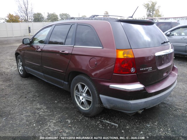 2A8GM68X57R246915 - 2007 CHRYSLER PACIFICA TOURING Dark Brown photo 3