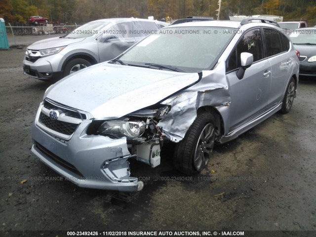 JF1GPAR65CH203422 - 2012 SUBARU IMPREZA SPORT LIMITED GRAY photo 2