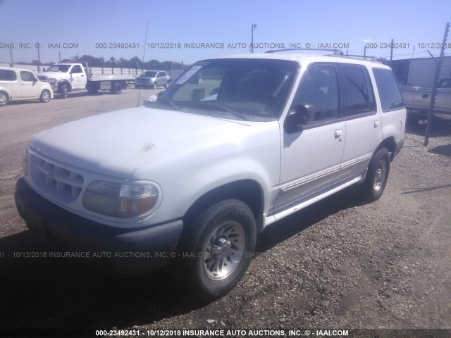 1FMZU62E81ZA50421 - 2001 FORD EXPLORER XLS WHITE photo 2