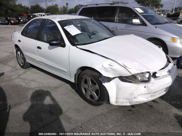 1G1JF52F347145380 - 2004 CHEVROLET CAVALIER LS WHITE photo 1