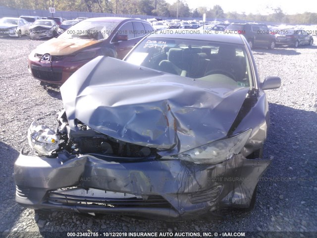 4T1BE32K95U631478 - 2005 TOYOTA CAMRY LE/XLE/SE Сұр фото 6