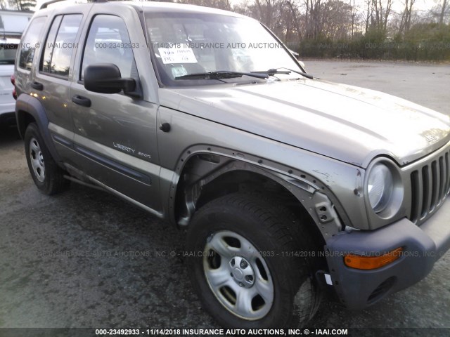 1J4GL48K03W649800 - 2003 JEEP LIBERTY SPORT/FREEDOM თაფლისფერი ფოტო 6