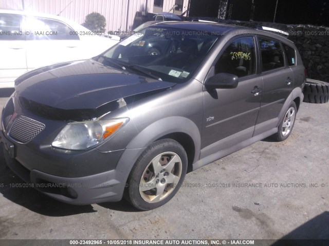 5Y2SL65878Z424459 - 2008 PONTIAC VIBE GRAY photo 2