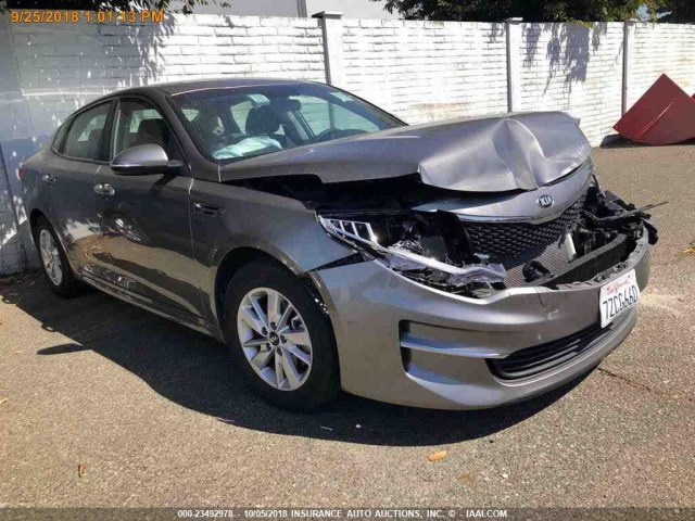 5XXGT4L32JG198471 - 2018 KIA OPTIMA LX/S GRAY photo 14