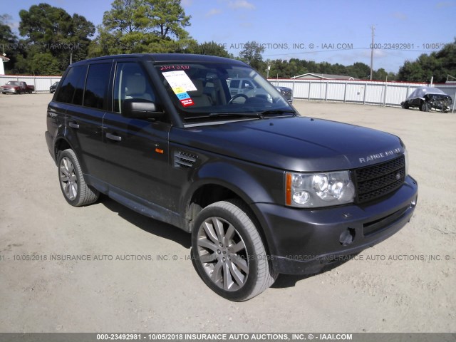 SALSH23426A975185 - 2006 LAND ROVER RANGE ROVER SPORT SUPERCHARGED GRAY photo 1