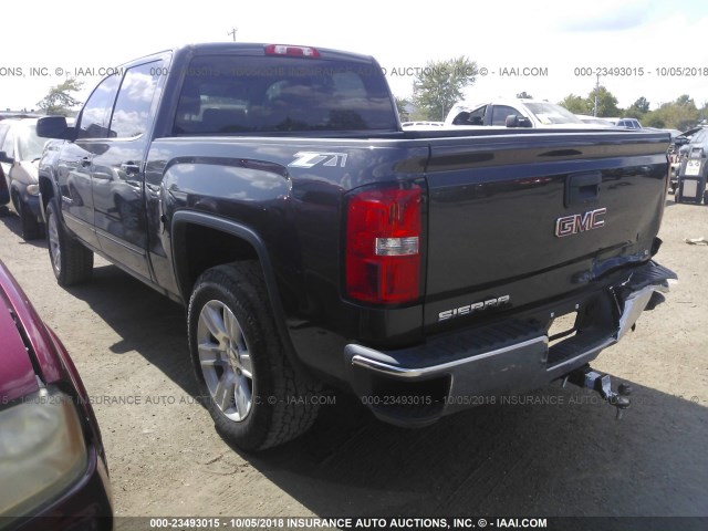 3GTU2UEC0FG358788 - 2015 GMC SIERRA K1500 SLE GRAY photo 3