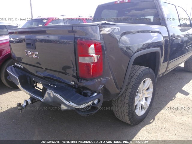 3GTU2UEC0FG358788 - 2015 GMC SIERRA K1500 SLE GRAY photo 6