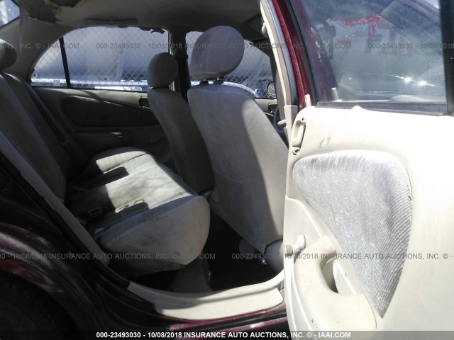 1NXBR12E8XZ249965 - 1999 TOYOTA COROLLA VE/CE/LE 勃艮第红 照片 8