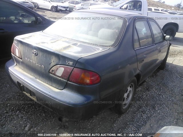 1NXBR12E8WZ073059 - 1998 TOYOTA COROLLA VE/CE/LE GREEN photo 4