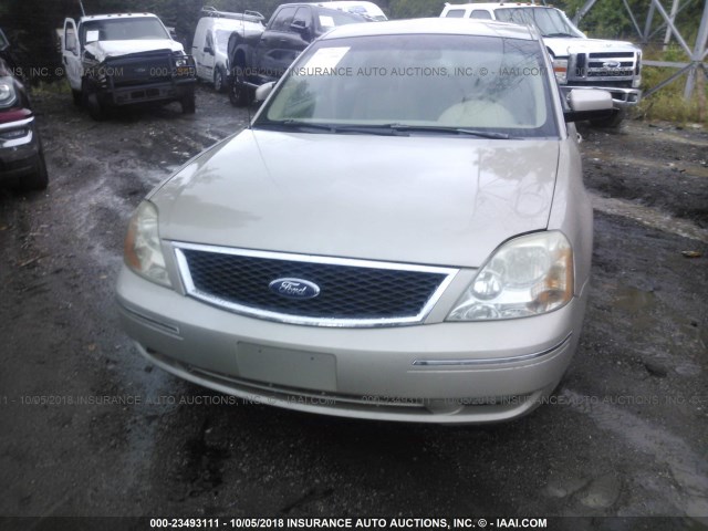 1FAFP24126G132686 - 2006 FORD FIVE HUNDRED SEL GRAY photo 6