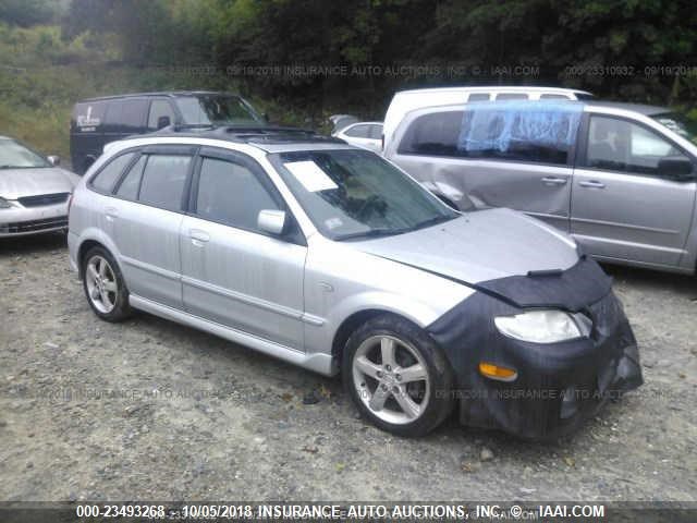 JM1BJ245431172117 - 2003 MAZDA PROTEGE PR5 银色 照片 1