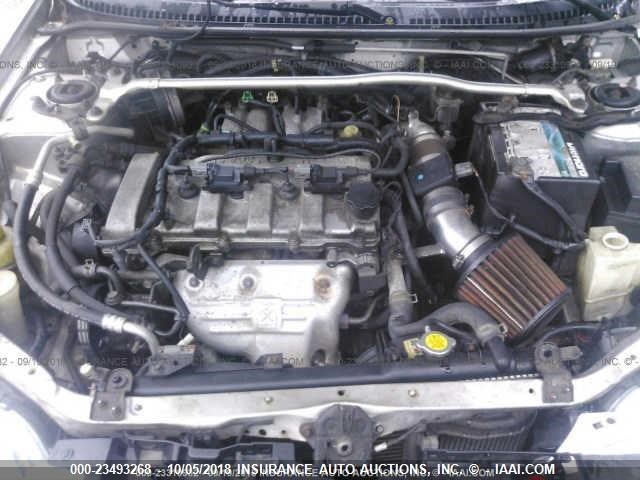 JM1BJ245431172117 - 2003 MAZDA PROTEGE PR5 银色 照片 10