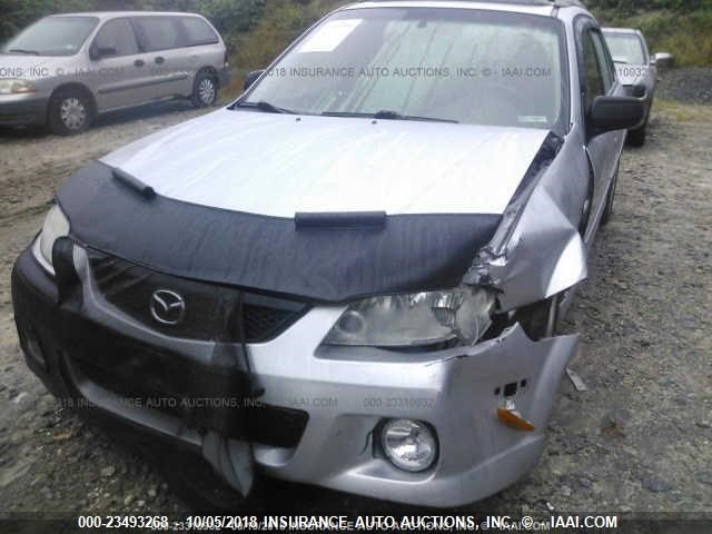 JM1BJ245431172117 - 2003 MAZDA PROTEGE PR5 银色 照片 6