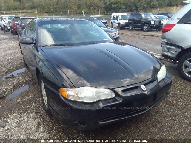 2G1WX12K549462312 - 2004 CHEVROLET MONTE CARLO SS 黑色 照片 1