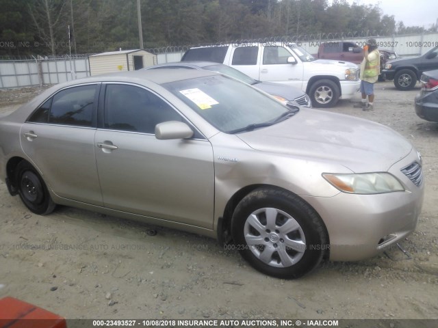 JTNBB46K073004315 - 2007 TOYOTA CAMRY NEW GENERAT HYBRID GOLD photo 6