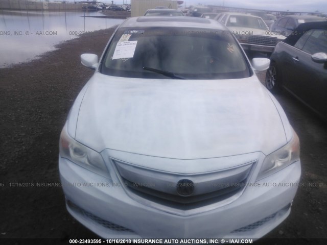 19VDE1F77DE008857 - 2013 ACURA ILX 20 TECH WHITE photo 6