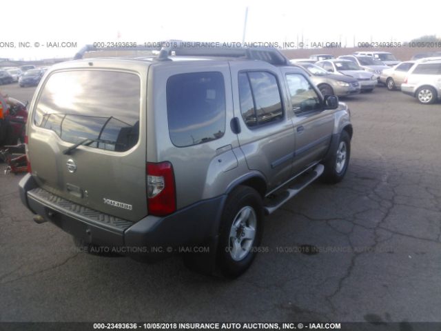 5N1ED28YX4C668937 - 2004 NISSAN XTERRA XE/SE GRAY photo 4