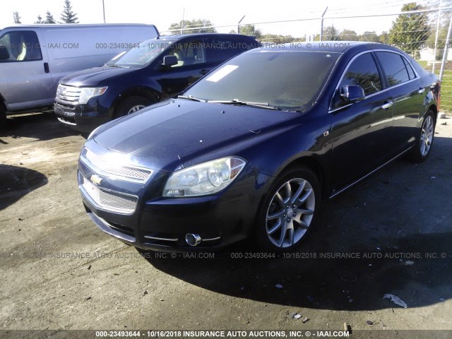 1G1ZK577984259469 - 2008 CHEVROLET MALIBU LTZ 蓝色 照片 2