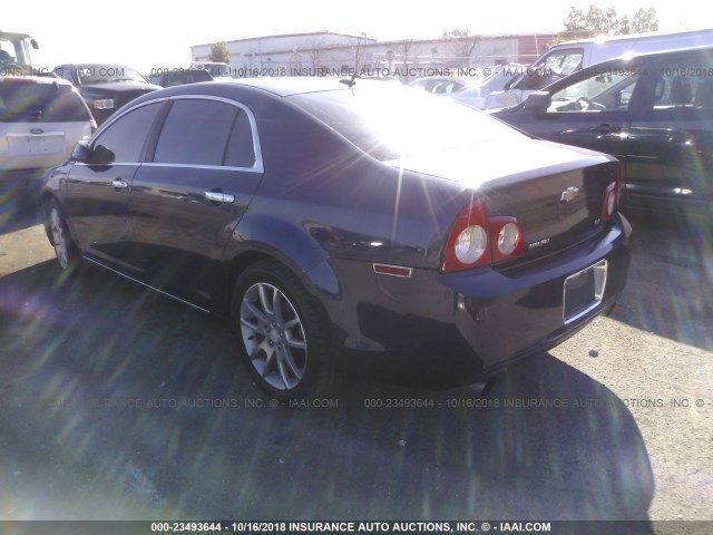 1G1ZK577984259469 - 2008 CHEVROLET MALIBU LTZ 蓝色 照片 3