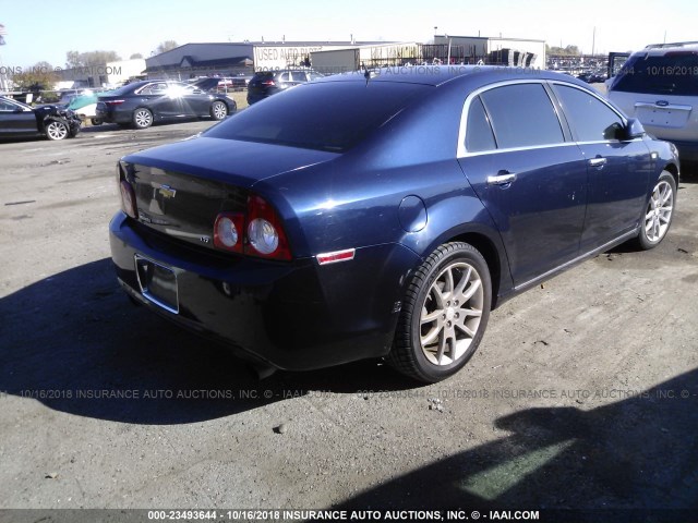 1G1ZK577984259469 - 2008 CHEVROLET MALIBU LTZ 蓝色 照片 4