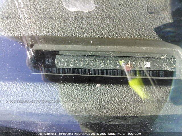 1G1ZK577984259469 - 2008 CHEVROLET MALIBU LTZ 蓝色 照片 9