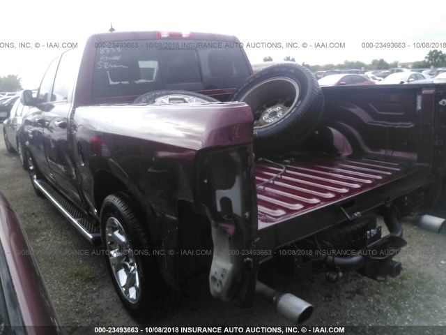 1C6RR6NT5GS241626 - 2016 RAM 1500 MAROON photo 3