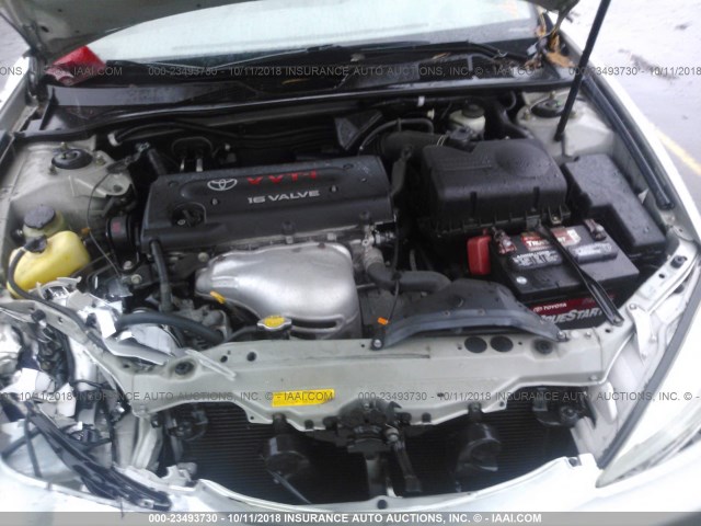 JTDBE32K330169511 - 2003 TOYOTA CAMRY LE/XLE Бежевый фото 10