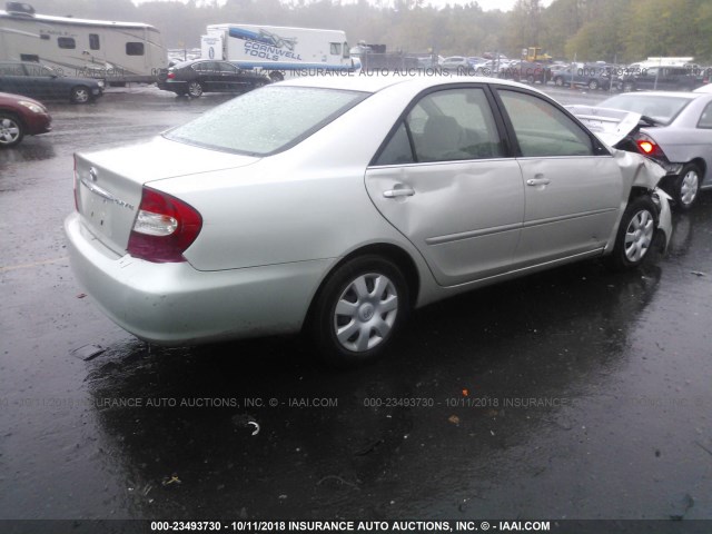 JTDBE32K330169511 - 2003 TOYOTA CAMRY LE/XLE Бежевый фото 4