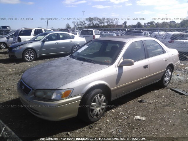 4T1BG22K61U060966 - 2001 TOYOTA CAMRY CE/LE/XLE 金色 照片 2