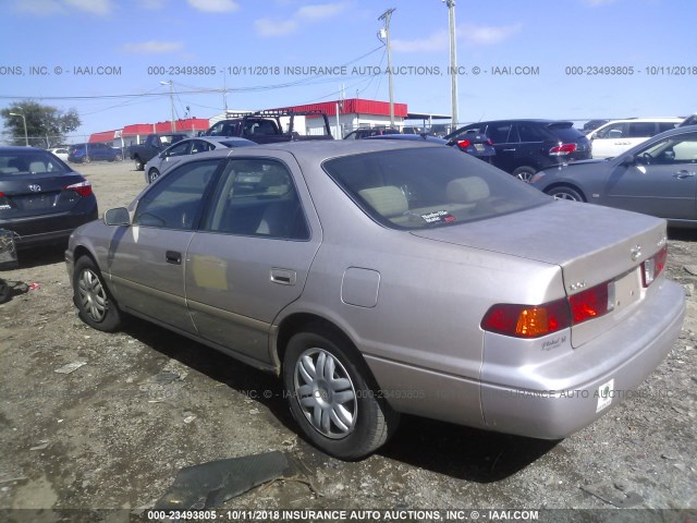 4T1BG22K61U060966 - 2001 TOYOTA CAMRY CE/LE/XLE 金色 照片 3