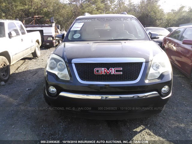 1GKLRNED4AJ182751 - 2010 GMC ACADIA SLT-2 GRAY photo 6