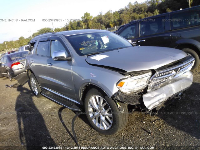 1C4RDHEG7FC786368 - 2015 DODGE DURANGO CITADEL SILVER photo 1