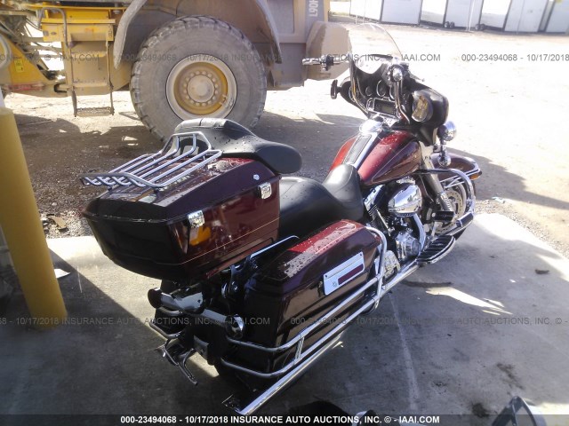 1HD1FF4118Y605830 - 2008 HARLEY-DAVIDSON FLHT CLASSIC BURGUNDY photo 4