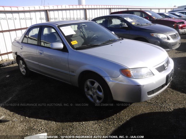 JM1BJ225410474478 - 2001 MAZDA PROTEGE LX/ES SILVER photo 1