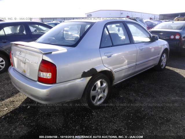 JM1BJ225410474478 - 2001 MAZDA PROTEGE LX/ES 银色 照片 4