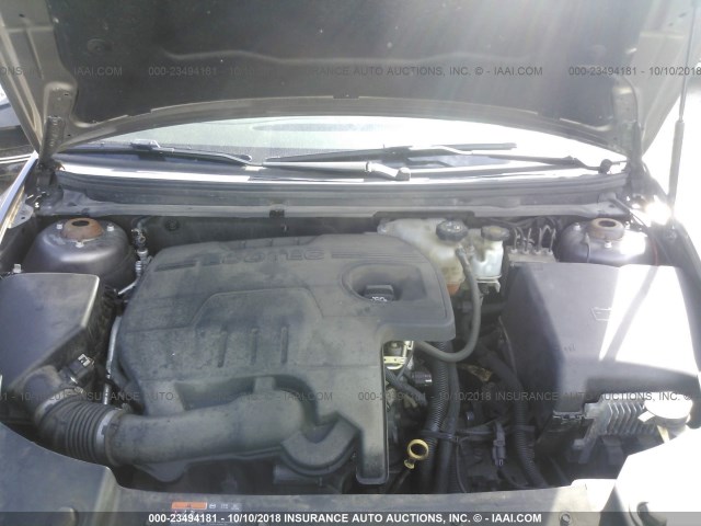 1G1ZC5E10BF373061 - 2011 CHEVROLET MALIBU 1LT BROWN photo 10